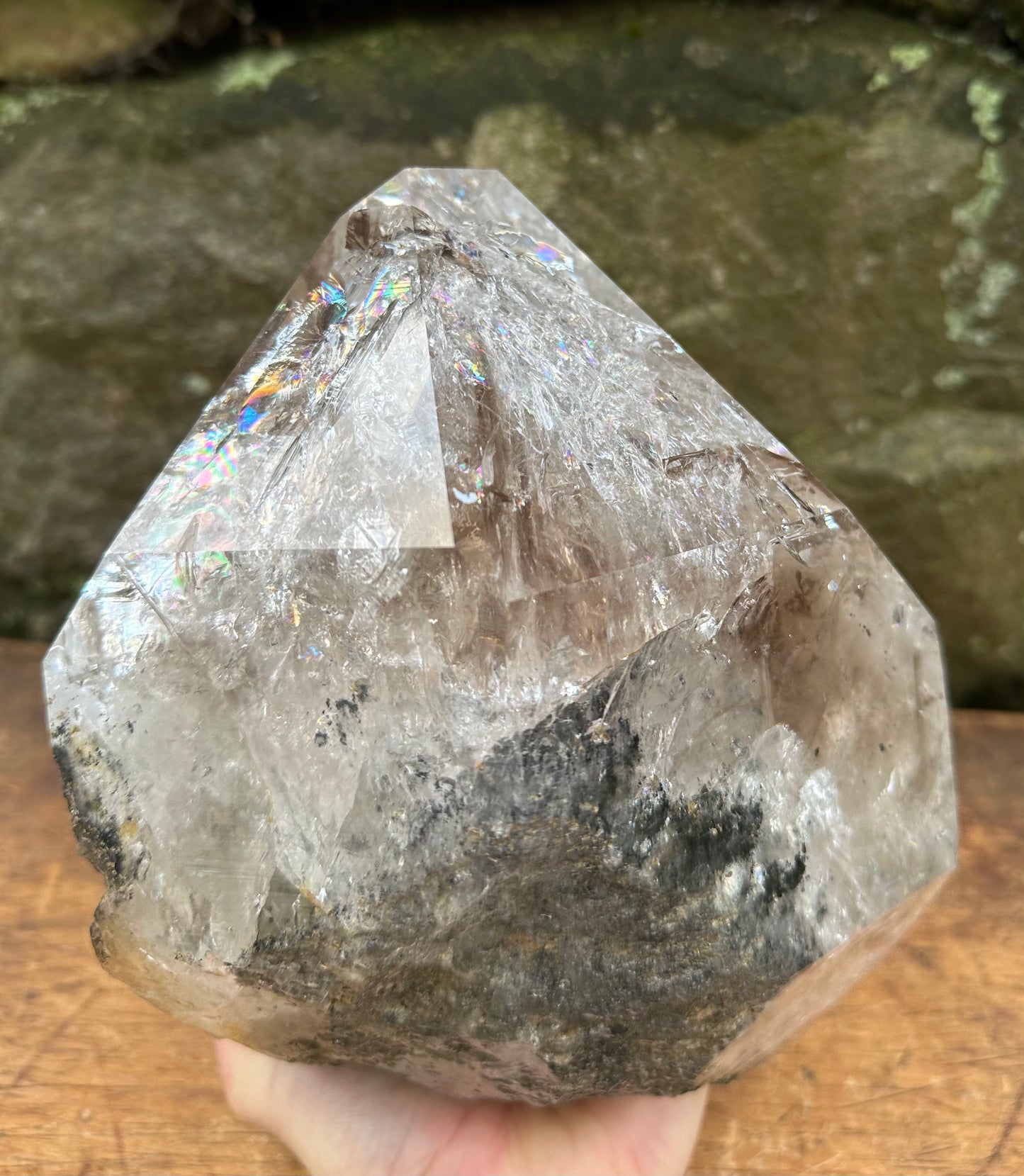 GIANT Museum Quality Herkimer Diamond "Goonie" Crystal Approx. 9.03 lbs