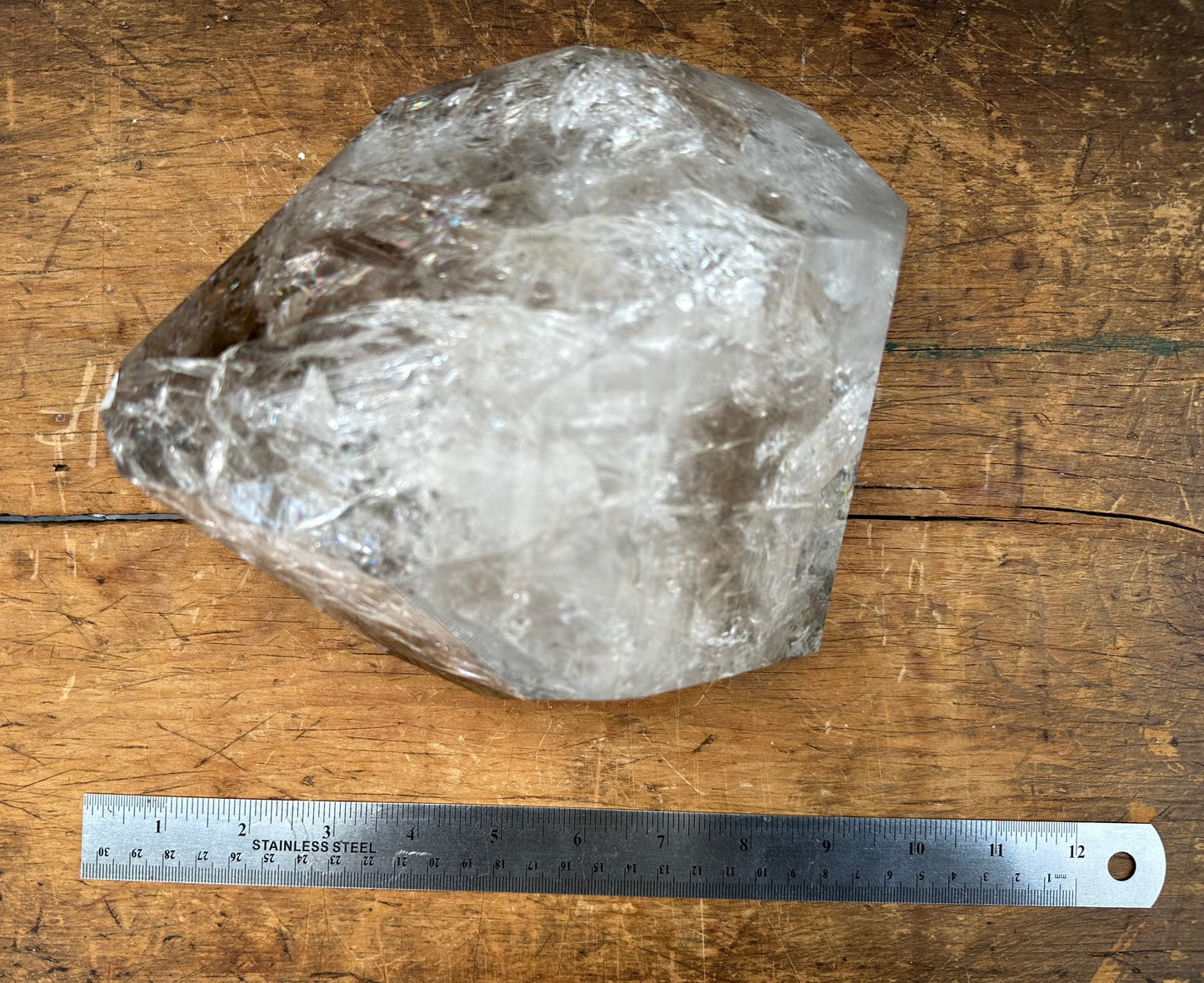 GIANT Museum Quality Herkimer Diamond "Goonie" Crystal Approx. 9.03 lbs