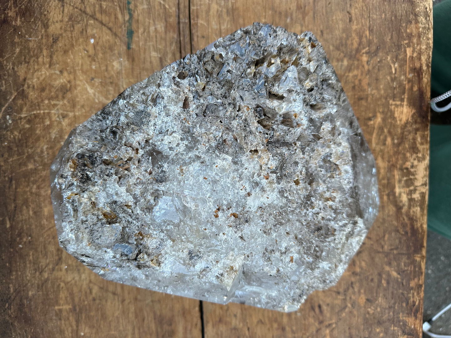 GIGANTIC Record Breaker Herkimer Diamond "Goonie" Crystal Approx. 13.39 lbs