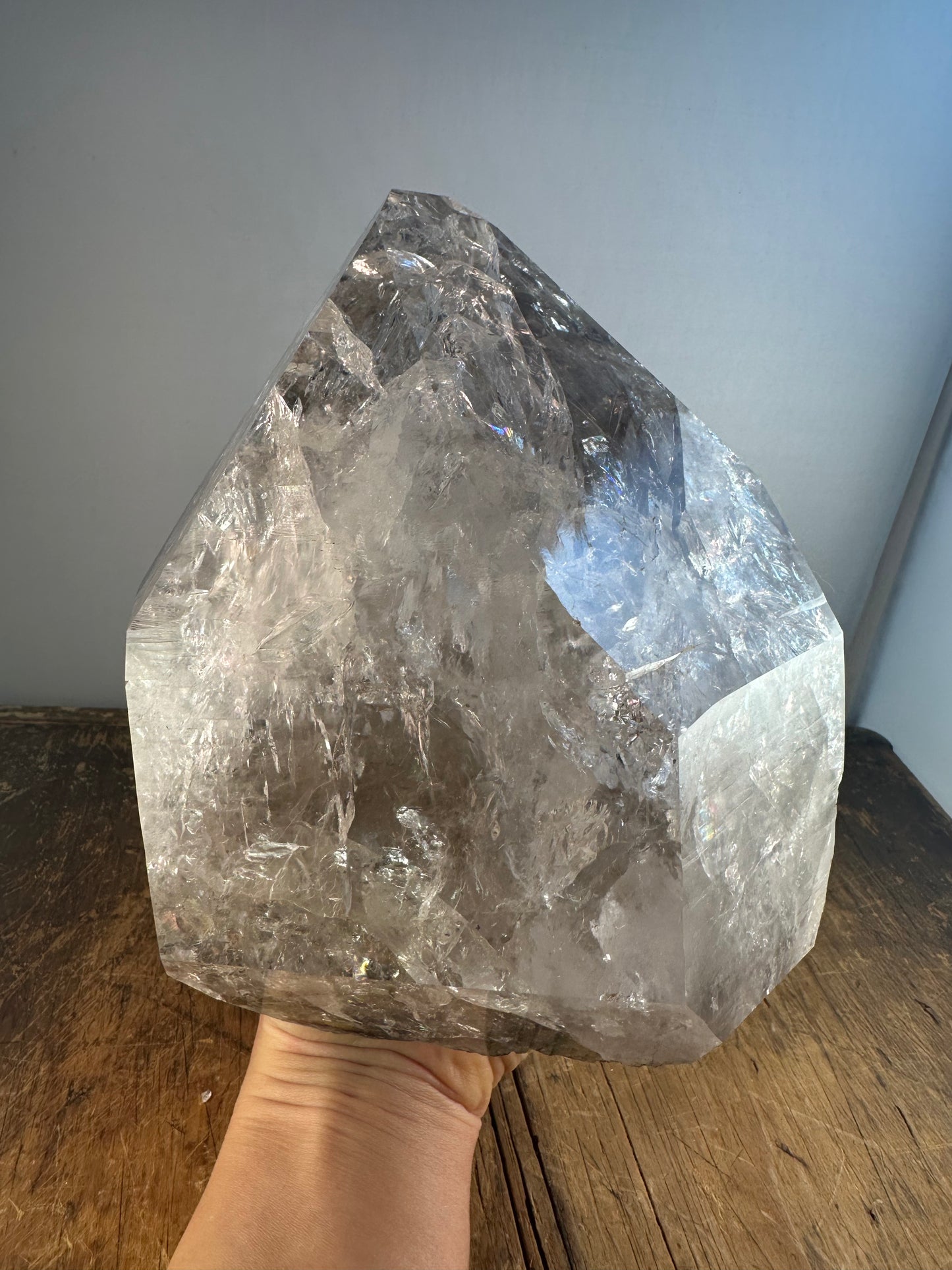 GIANT Museum Quality Herkimer Diamond "Goonie" Crystal Approx. 9.03 lbs