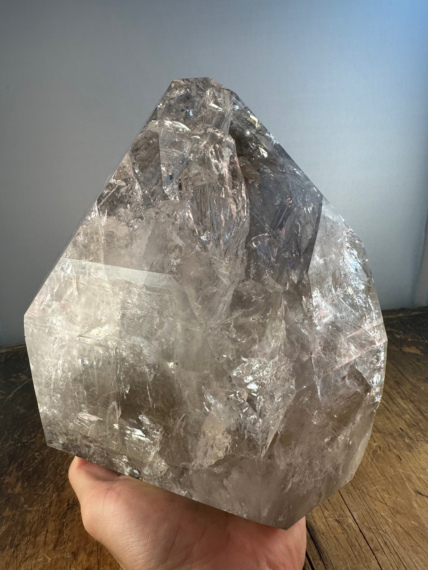 GIANT Museum Quality Herkimer Diamond "Goonie" Crystal Approx. 9.03 lbs