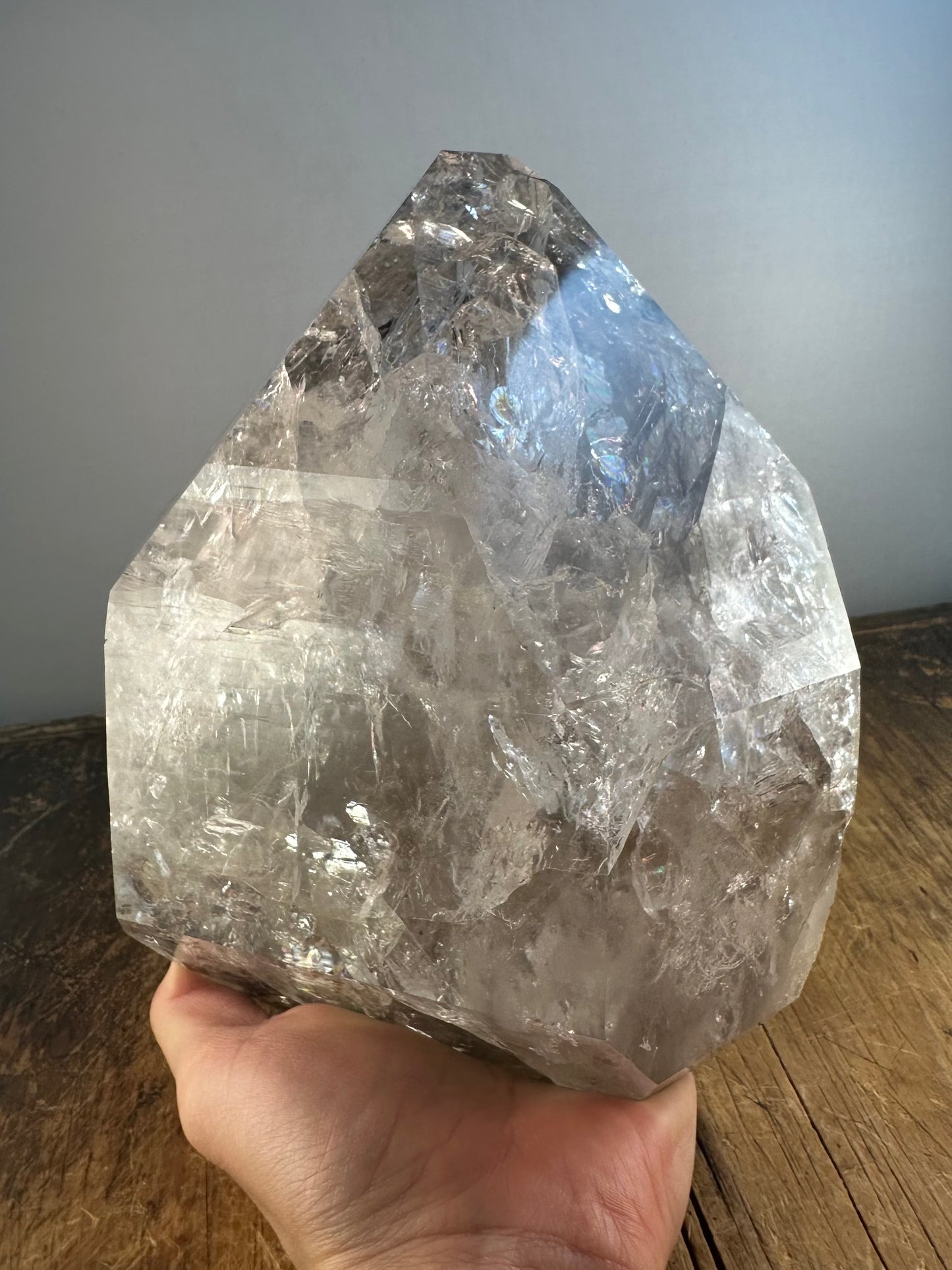 GIANT Museum Quality Herkimer Diamond "Goonie" Crystal Approx. 9.03 lbs