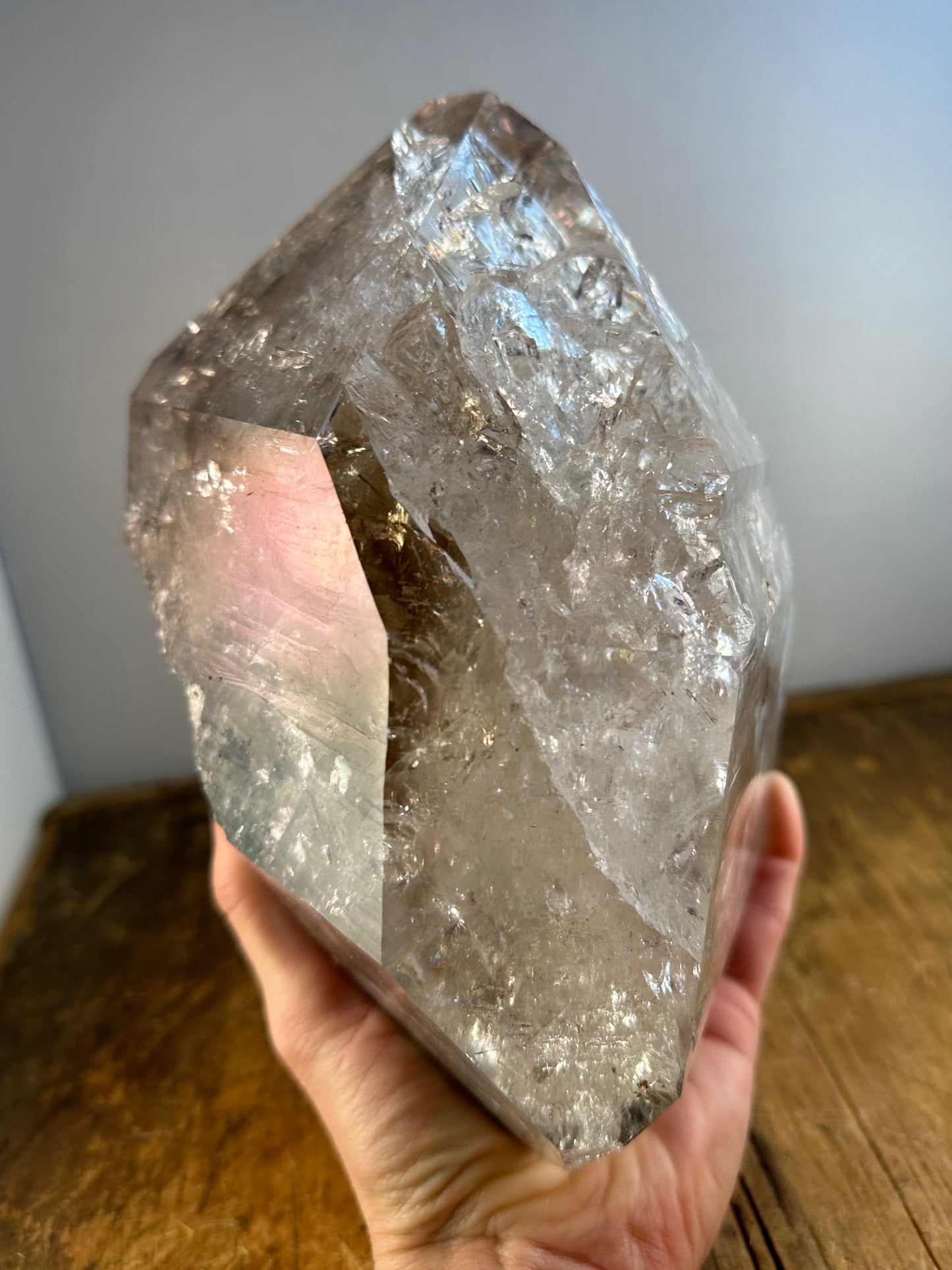 GIANT Museum Quality Herkimer Diamond "Goonie" Crystal Approx. 9.03 lbs