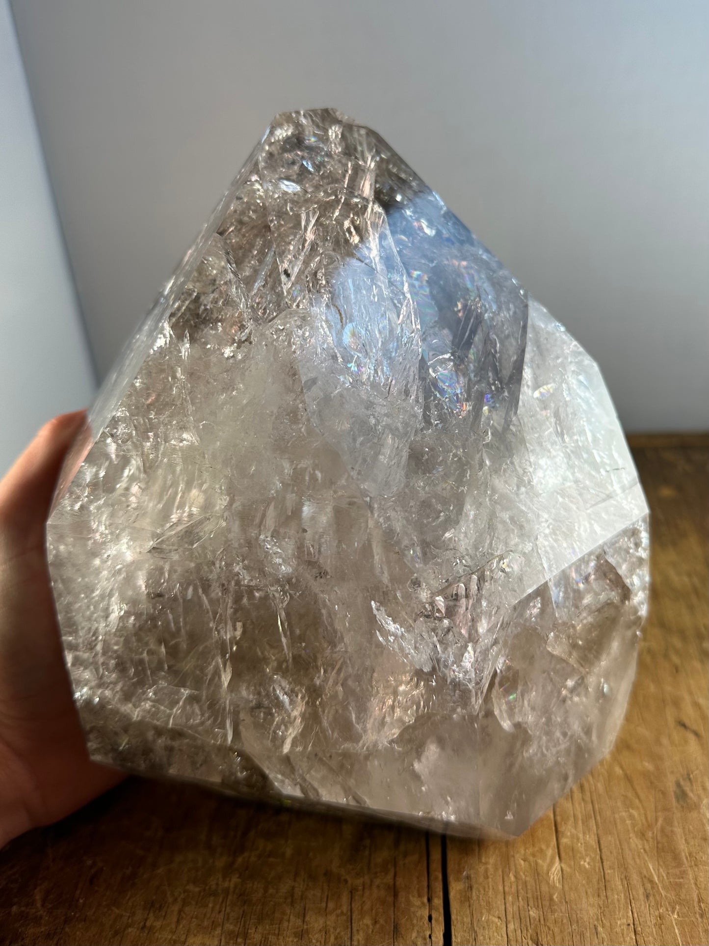 GIANT Museum Quality Herkimer Diamond "Goonie" Crystal Approx. 9.03 lbs