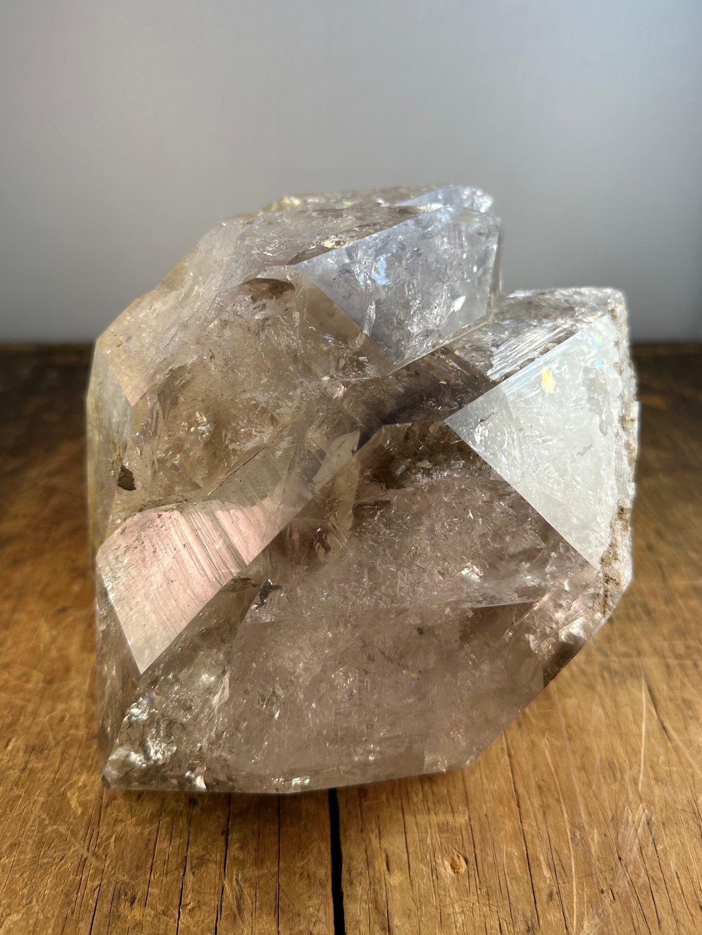 GIANT Museum Quality "Triple" Herkimer Diamond "Goonie" Crystal Approx. 8.33 lbs