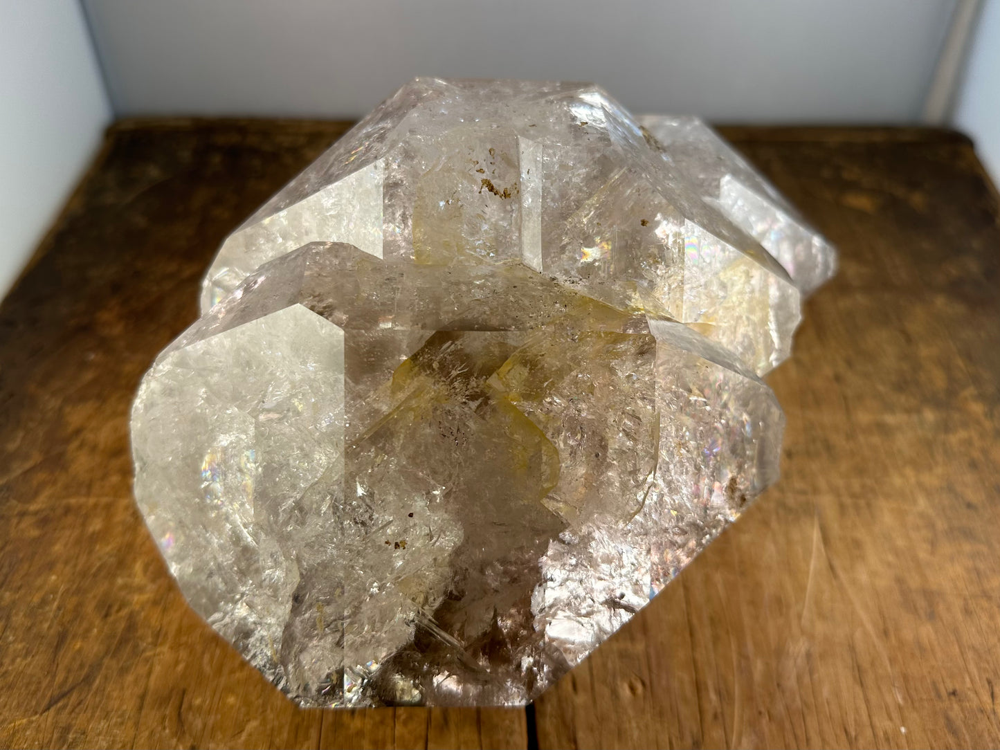 GIANT Museum Quality "Triple" Herkimer Diamond "Goonie" Crystal Approx. 8.33 lbs