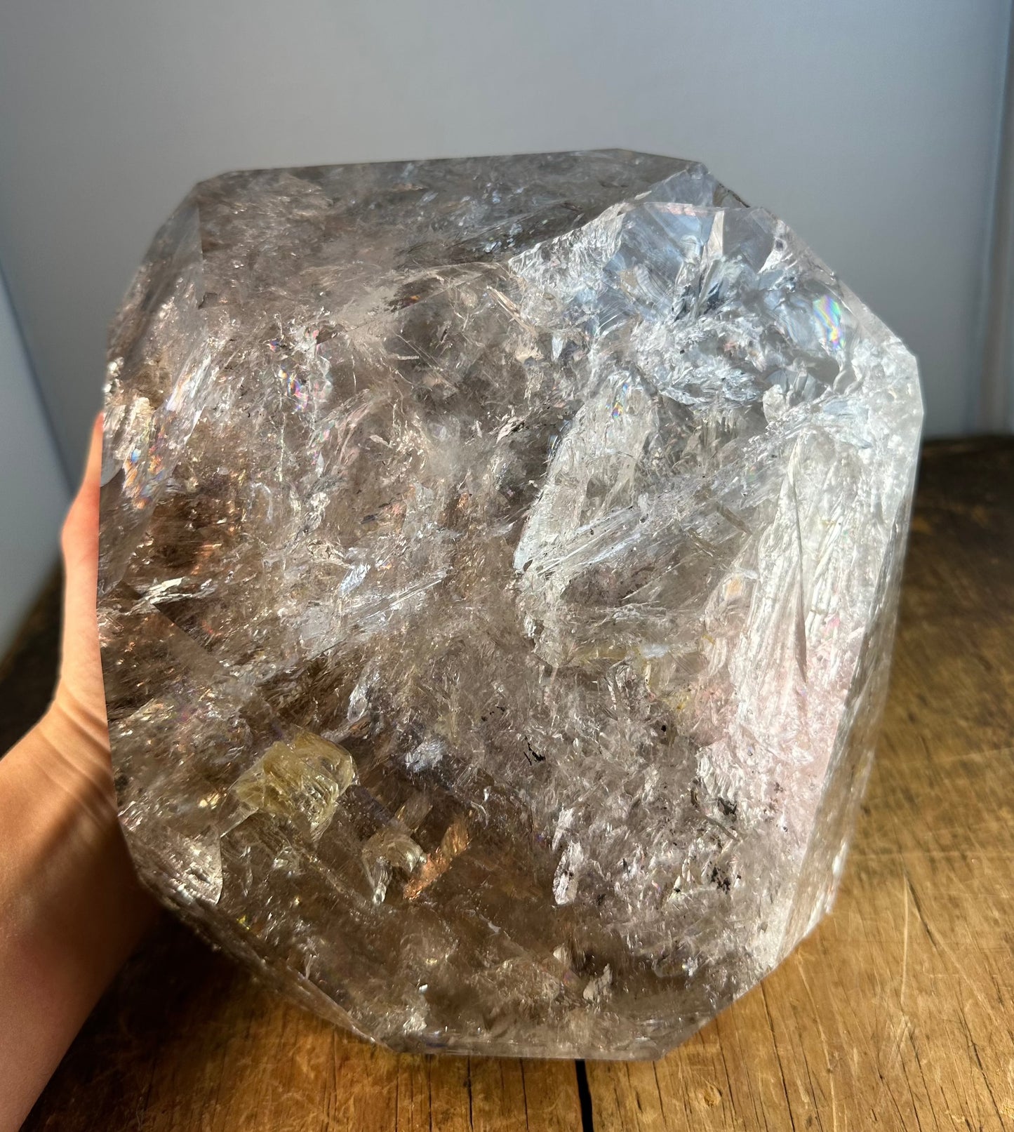 GIGANTIC Record Breaker Herkimer Diamond "Goonie" Crystal Approx. 13.39 lbs