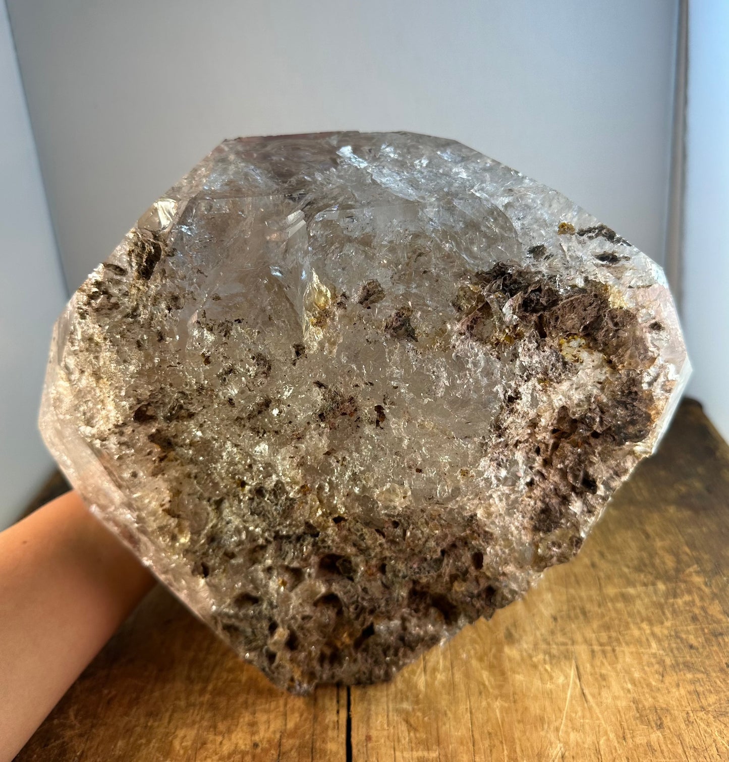 GIGANTIC Record Breaker Herkimer Diamond "Goonie" Crystal Approx. 13.39 lbs
