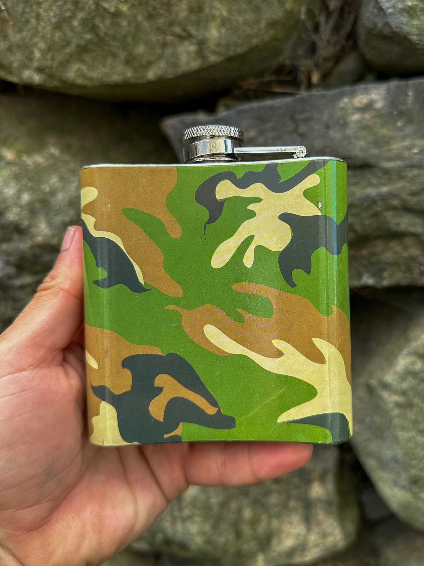 Gear Up with MVMM: Camouflage Flask for Tactical Taste