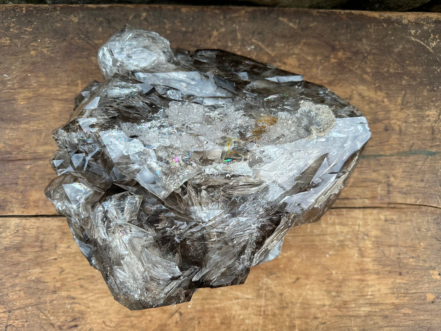 GIGANTIC Skeletal Herkimer Diamond Approx. 12.71 lbs
