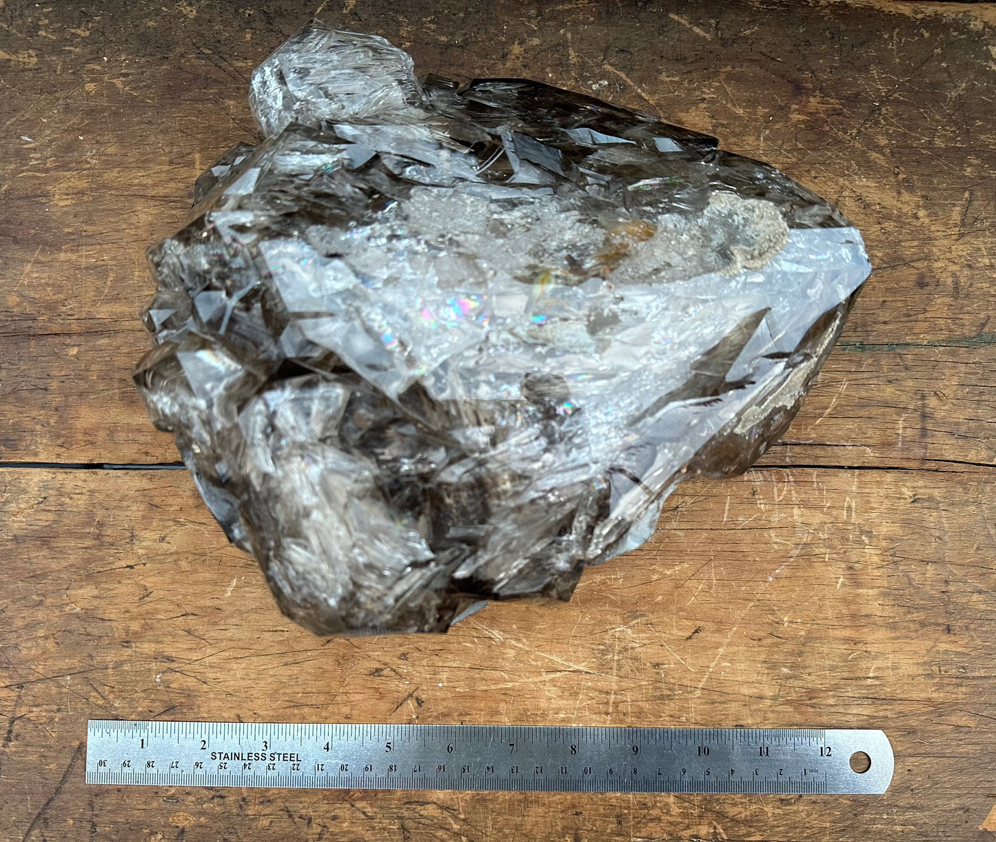 GIGANTIC Skeletal Herkimer Diamond Approx. 12.71 lbs
