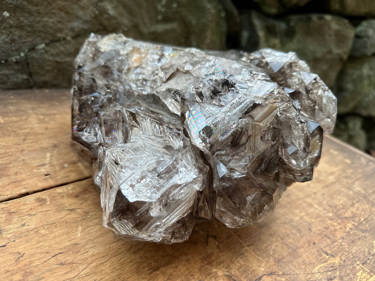 GIGANTIC Skeletal Herkimer Diamond Approx. 12.71 lbs