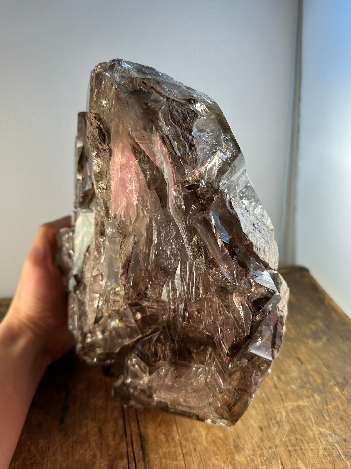 GIGANTIC Skeletal Herkimer Diamond Approx. 12.71 lbs