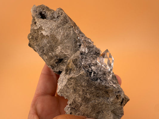 In Matrix Herkimer Diamonds w/ Druzy Specimen