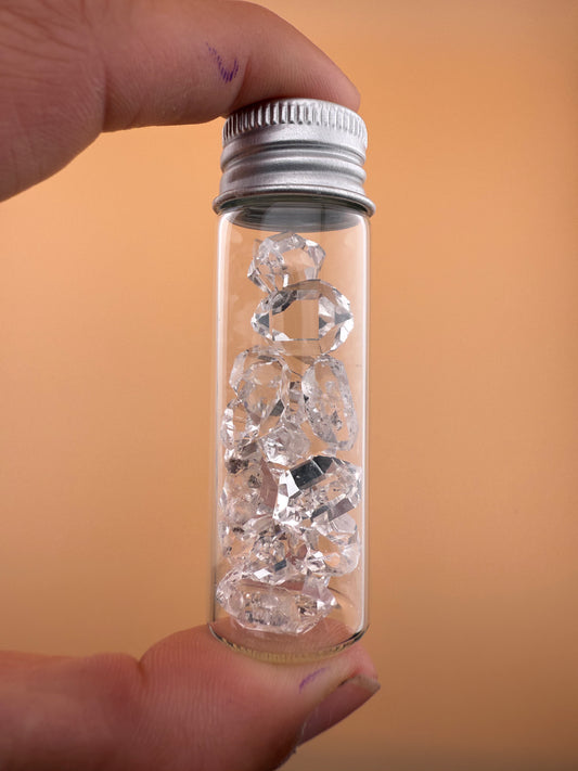 Herkimer Diamond "Water Clear" Crystals Approx. 14g