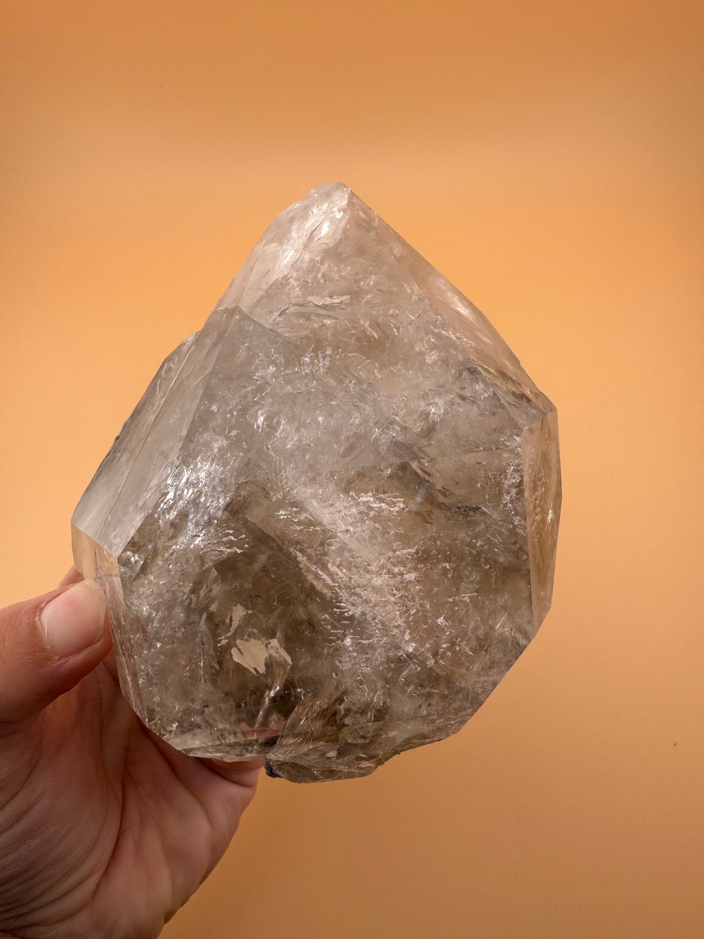 Herkimer Diamond Crystal "Palmer" Approx. 2 lbs