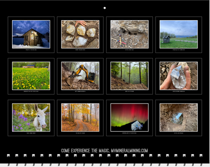 2026 Calendar: Season's of Mohawk Valley Mineral Mining Inc