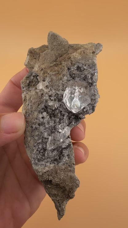 In Matrix Herkimer Diamonds w/ Druzy Specimen