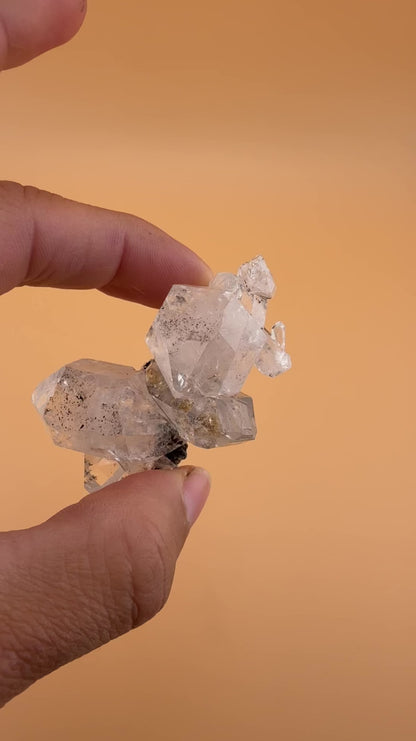 Rejoined Herkimer Diamond Crystal Cluster Approx. 30g